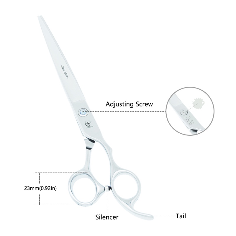 Kéo cắt tỉa lông thú cưng MEISHA B0041A bằng thép 8.0"