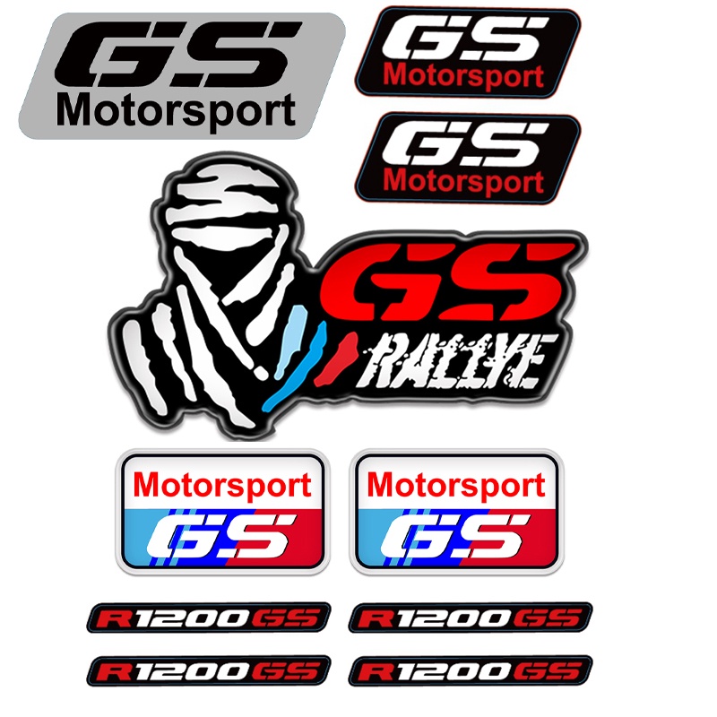 Hình dán tem GS Motorsport cho Đề can xe máy Biểu trưng BMW R1200GS