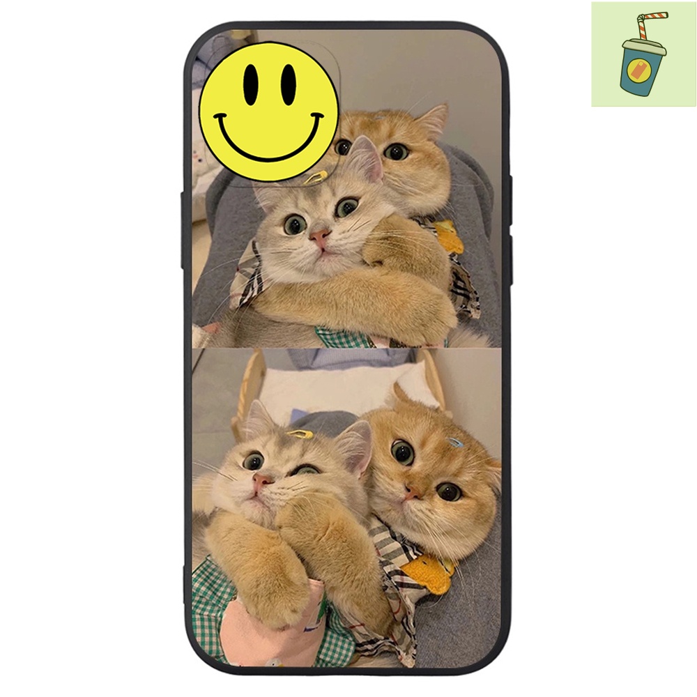 Ốp lưng điện thoại i phone cặp đôi mèo cute đáng yêu 6plus 6splus 7 plus 8plus X Xr XsM 11 12 13 Promax - RS Store