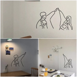 Sticker Dán Tường Hàn Quốc