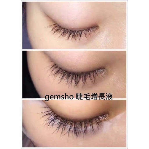 Serum Dưỡng Mi Gemsho Eyelash & Eyebrow 3ml USA May May Store  Kích Mọc Mi Dài Chắc Khỏe Ngăn Ngừa Gãy Rụng Han Beauty