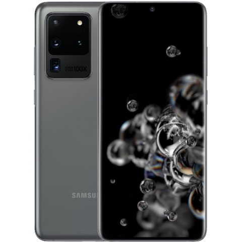 Điện thoại GALAXY S20 Ultra 5G, Chip Snap865 Bộ nhớ 256G,  Màn hình 6.9 inch, Camera 108MP, Ram 12G, pin 5000mAh  MRCAU