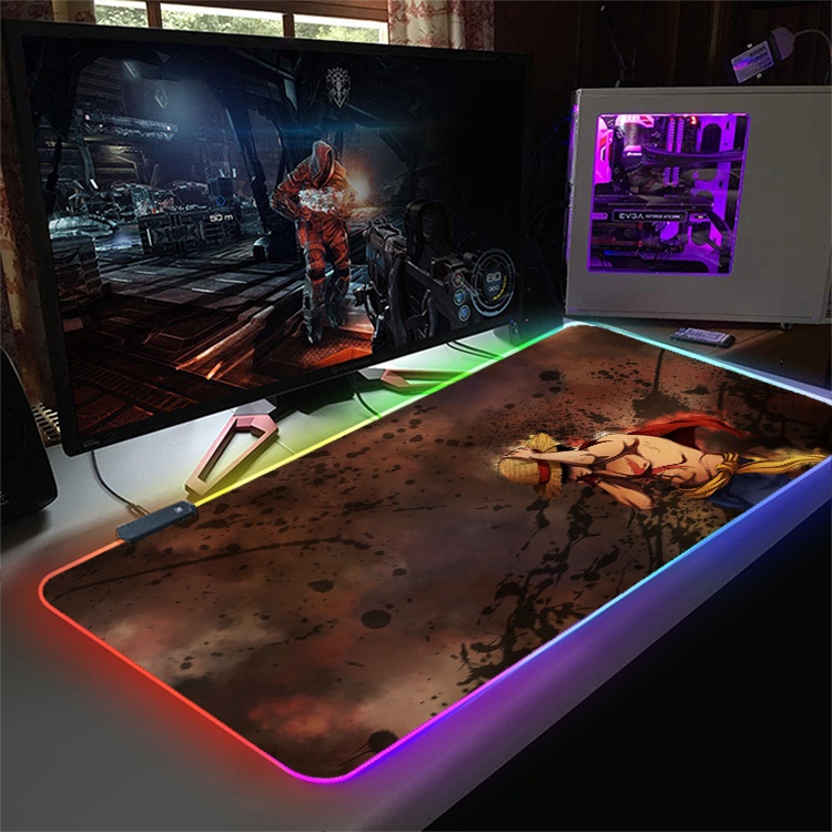 Tổng Hợp Lót Chuột, Pad Chuột LED RGB CUSTOM Size Lớn 80x30 - 90x40CM FUGEAR