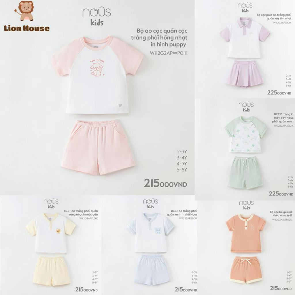 Bộ quần áo NOUS cho bé 2Y-5Y