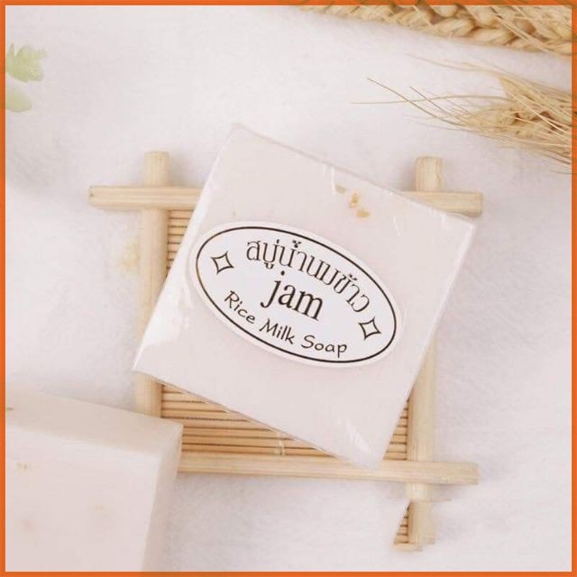 Xà Phòng Cám Gạo Thái Lan Jam Rice Milk Soap