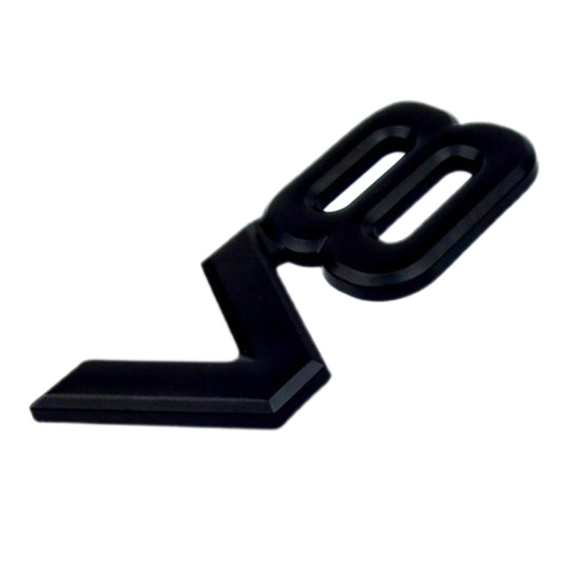 Miếng Dán Trang Trí Đuôi Xe In Chữ 3D Mạnh Mẽ