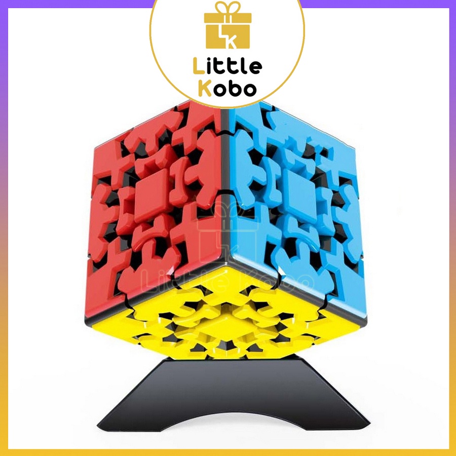 Rubik Biến Thể Gear Cube 3x3 Yumo Zhichen KungFu Rubic Stickerless Đồ Chơi Thông Minh