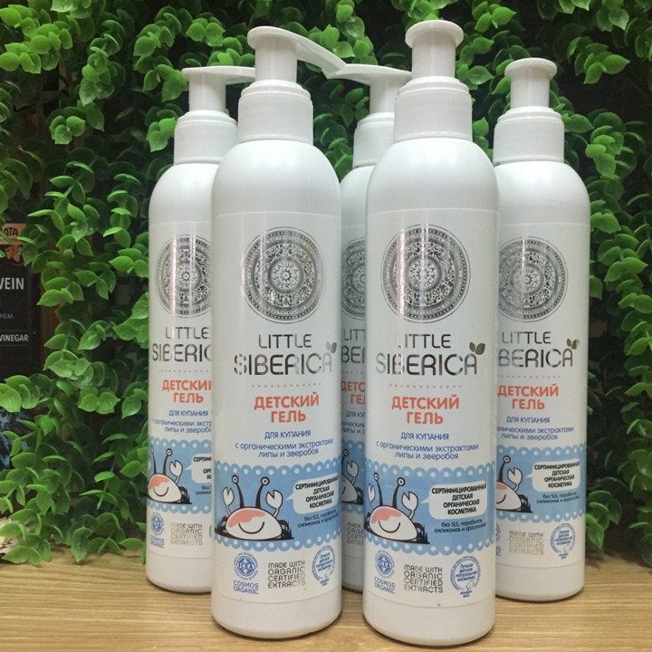 Sữa tắm hữu cơ trẻ em Natura Siberica dành cho trẻ từ sơ sinh