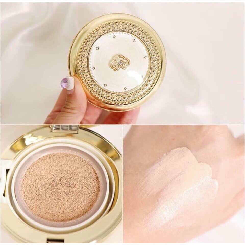 Phấn nước vàng cao cấp Whoo (Whoo Luxury Golden Cushion Glow special set) + 2 lõi