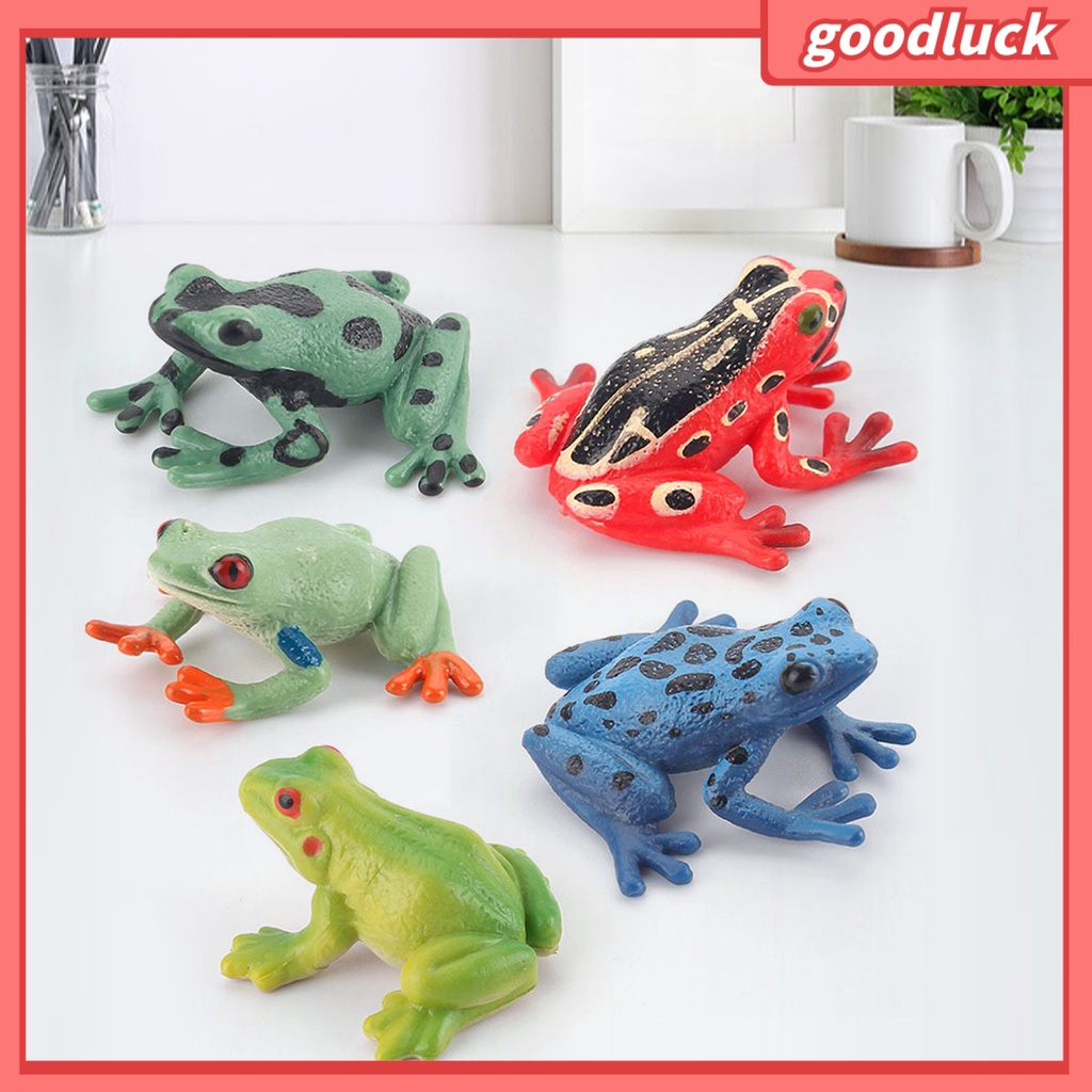 Mô hình chú ếch bằng PVC không mùi sống động