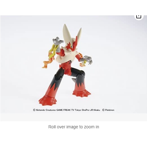 Mô hình lắp ráp Pokemon Plastic Model Collection 37 Mega Blaziken Bandai 4573102581761 Mega Bursyamo
