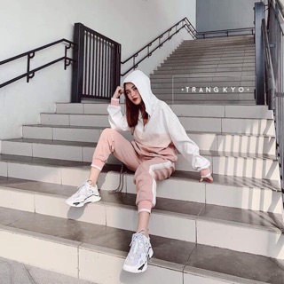 Bộ thể thao phối mầu