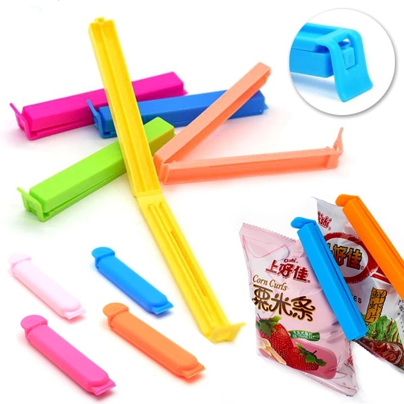 Kẹp Miệng Túi Thực Phẩm Hút Chân Không Mini Bằng Nhựa
