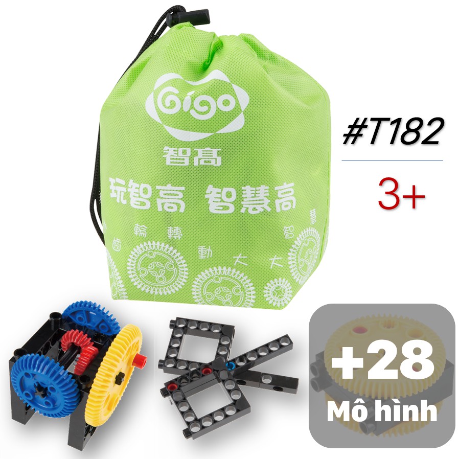 Túi đồ chơi lắp ráp 30 mô hình sáng tạo cho bé