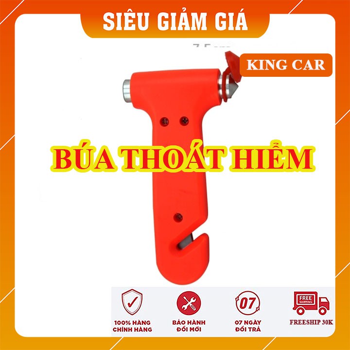 Búa thoát hiểm an toàn trên ô tô cứu hộ đa năng 3 trong 1- Shop KingCar