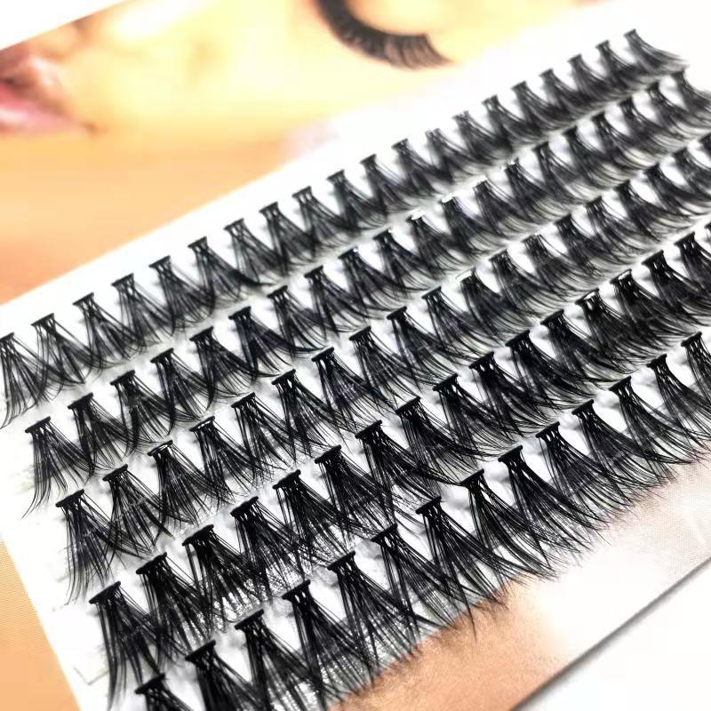 Bộ 100 Cụm Lông Mi Giả 10-40D Trang Điểm Tự Nhiên Jp5