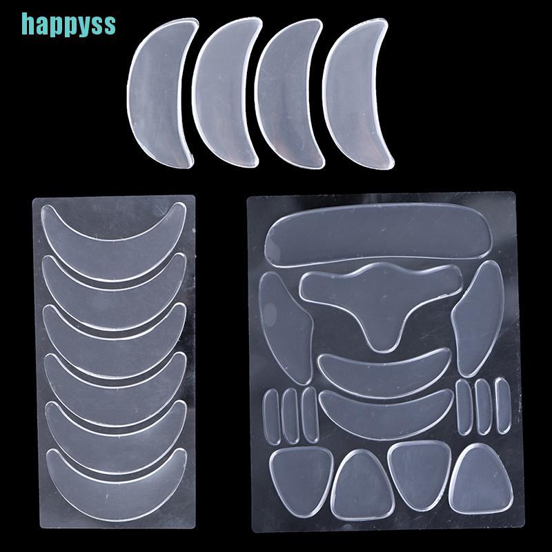 【hap】Anti Wrinkle Patches Silicone Pads Reusable Silicone Wrinkle Removal Stickers