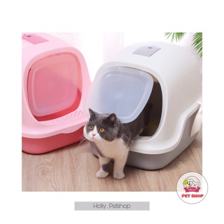 NHÀ VỆ SINH NẮP ĐẬY CHO MÈO