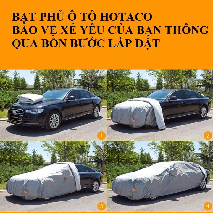 Bạt phủ xe ô tô 4 và 5 chỗ, áo trùm xe,bạt trùm xe tráng nhôm 3 lớp1,chống nóng,chống tia UV, chống xước