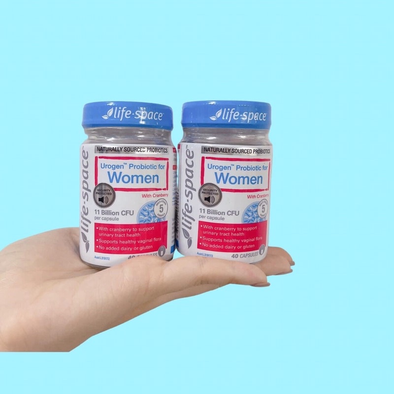 Men vi sinh Probiotic cho nữ- Life space probiotic women Úc