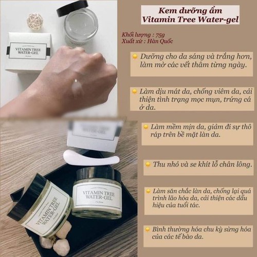 Dưỡng Ẩm Và Kiểm Soát Dầu Vitamin Tree Water-Gel | BigBuy360 - bigbuy360.vn