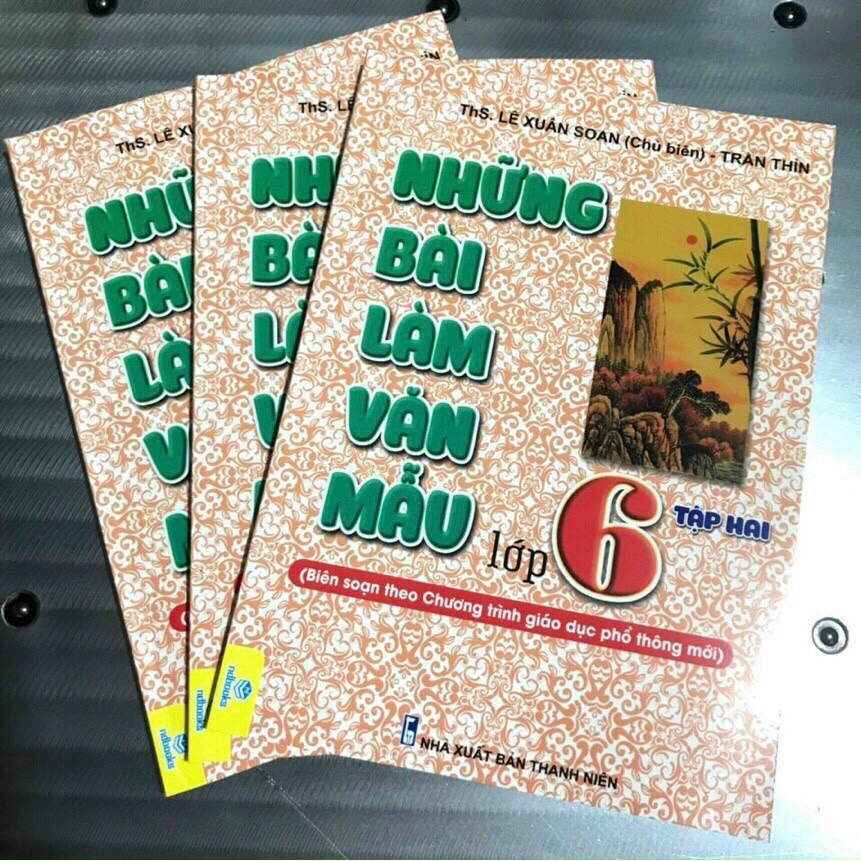 Sách - Những Bài Làm Văn Mẫu 6 Tập 2 Biên Soạn Theo Bộ Cánh Diều