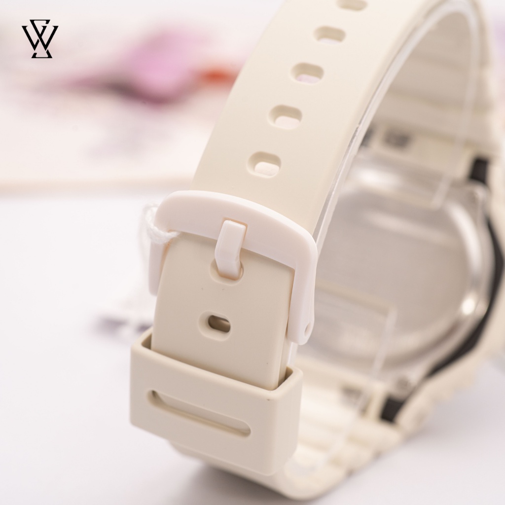 Đồng Hồ Pin/Quatz Nam Casio G-Shock WATCHSTORE GMA-S2100WT-7A1DR Mặt Kính Khoáng 46mm, Vỏ Và Dây Nhựa Bền Bỉ