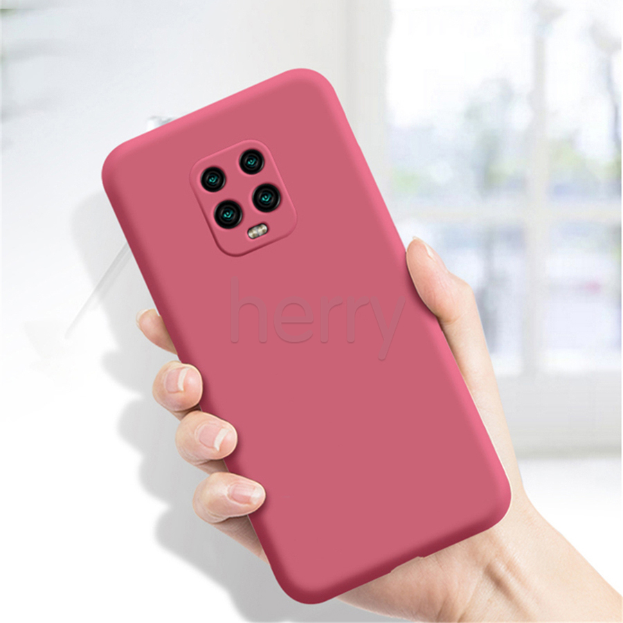 [Màu kẹo] Ốp lưng silicon Với lớp lót mềm và Bảo Vệ Camera vỏ điện thoại Cho Xiaomi Mi Redmi 10T 9T K20 Pro Note 9 9s 8 Pro Max 10 Lite Chống Sock Chống Trầy Chống vết dầu