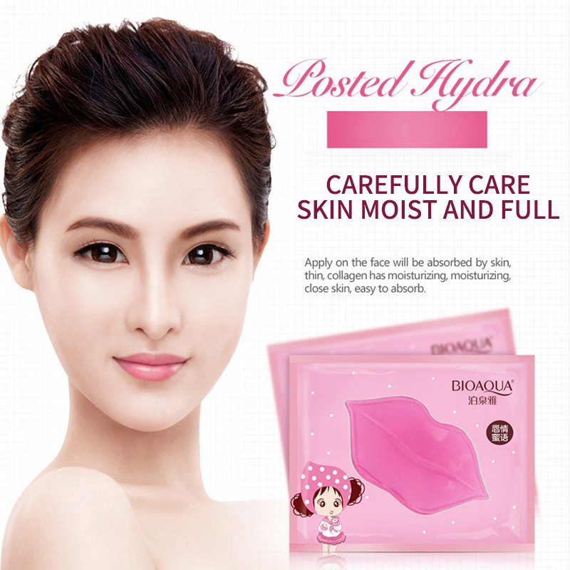 [✅COD]BIOAQUA Lip Mask Lighten Lip Lines Exfoliating Hydration Collagen Nourish 1pcs | BigBuy360 - bigbuy360.vn