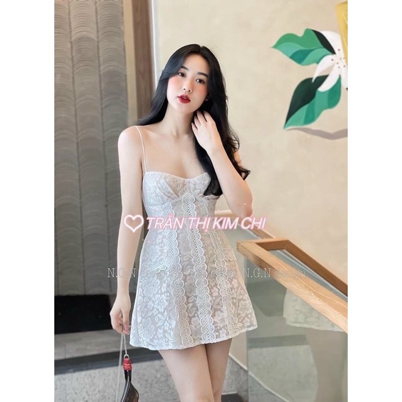 📍ĐẦM REN 2 DÂY THIẾT KẾ CAO CẤP