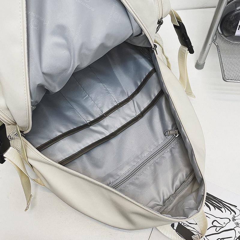 Balo PRETTYZYS chống thấm nước 15.6 inch phong cách Hàn Quốc 2021 cho nam và nữ