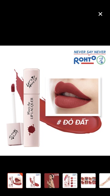 Son lipice color miracle apo holiday collagen vỏ Hồng đất