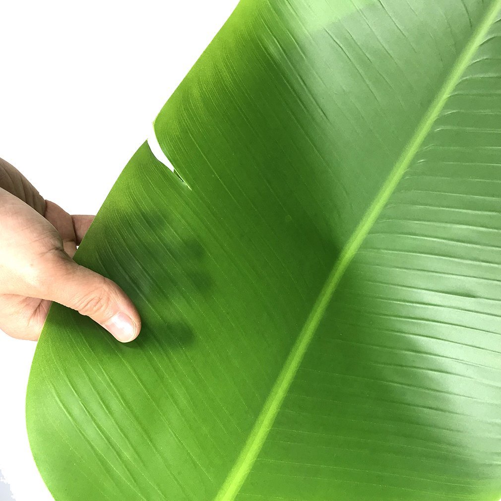 Lá Chuối Giả Trang Trí Bàn Ăn Phụ Kiện Chụp Ảnh
