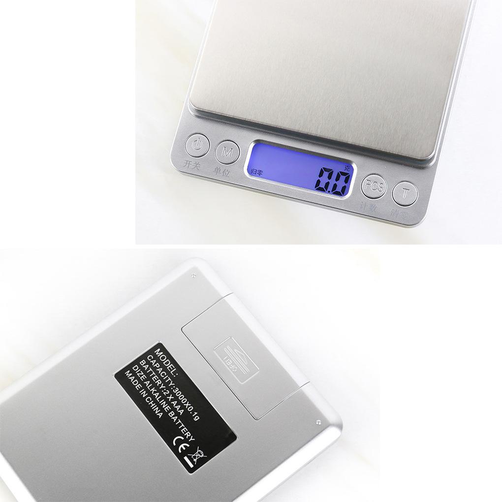 Cân Điện Tử Màn Hình LCD 1kg / 0 1g