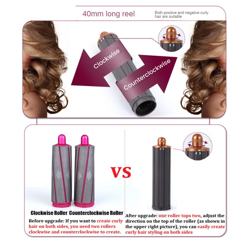 Máy Sấy Tóc 2 Trong 1 Đường Kính 40MM Dành Cho Dyson Airwrap Supersonic