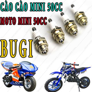Bugi đánh lửa moto mini 50cc | phụ tùng xe cào cào 49cc