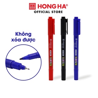 Bút lông dầu , Twin permanent marker 6669 Hồng Hà
