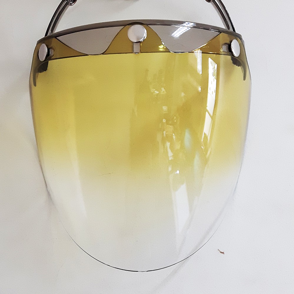 Kính LAVA - Kính mũ 3/4 đầu màu trong suốt, khói, và vàng