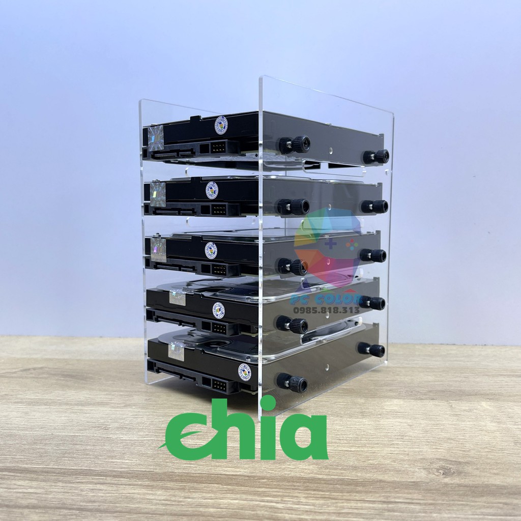 Hộp khay đựng Ổ Cứng Hdd 3.5 Inch chứa 5 - 10 Hdd chuyên dụng cho nông dân coin CHIA | WebRaoVat - webraovat.net.vn