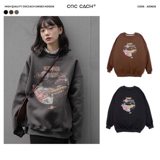 Áo nỉ nam nữ cao cấp AD9635 - by COC CACH