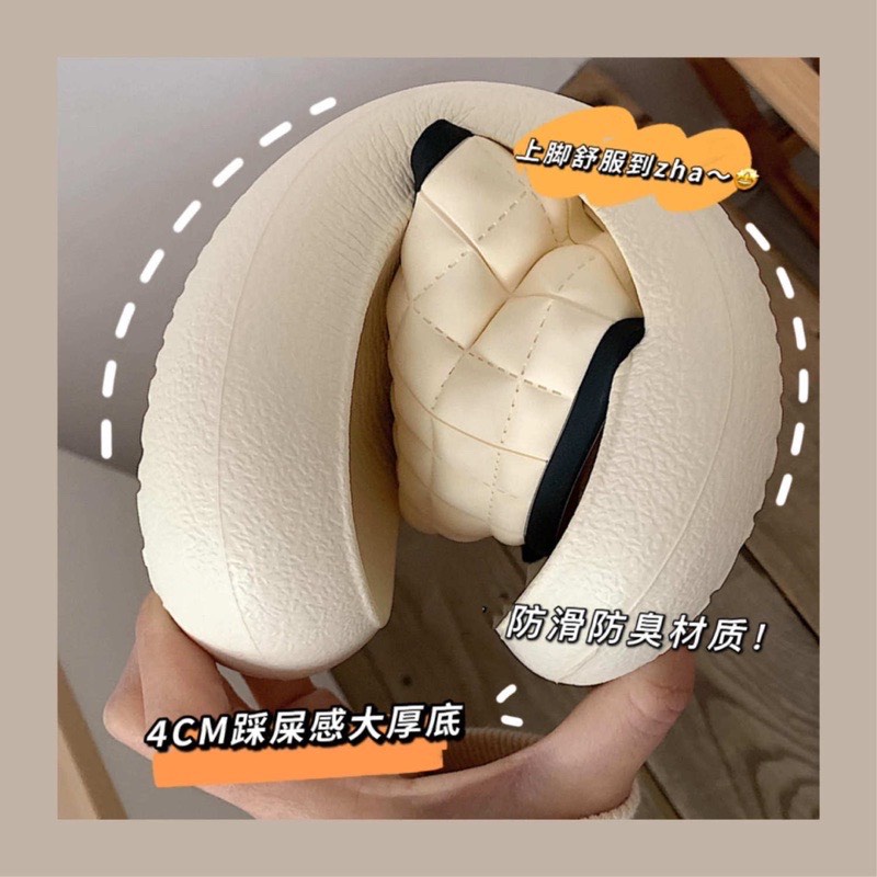 Dép quai ngang kẻ ô thời trang, đế bánh mì SIÊU ÊM, chống trơn trượt, hàng siêu kute  HOTREND 2022  MSP 1601-3