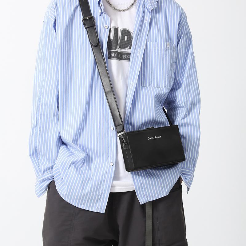 Túi Da Pu Đeo Chéo Phong Cách Hàn Quốc Cho Nam