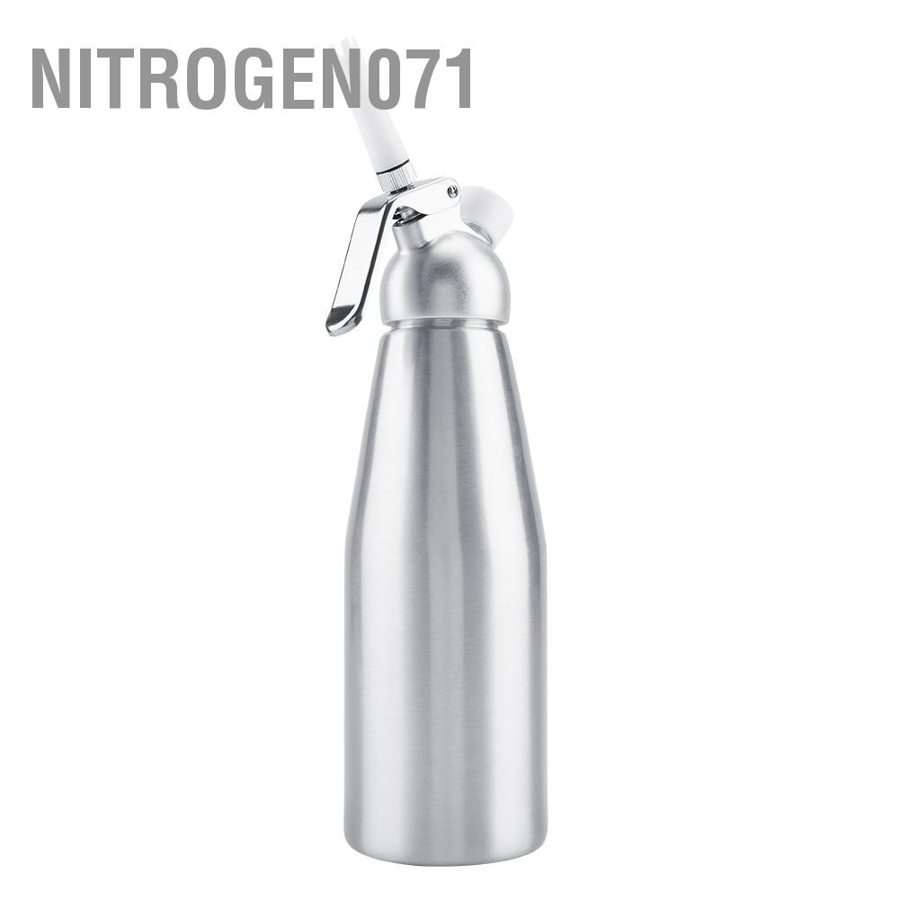 Bình Xịt Kem Tráng Miệng 1000ml Bằng Nhôm