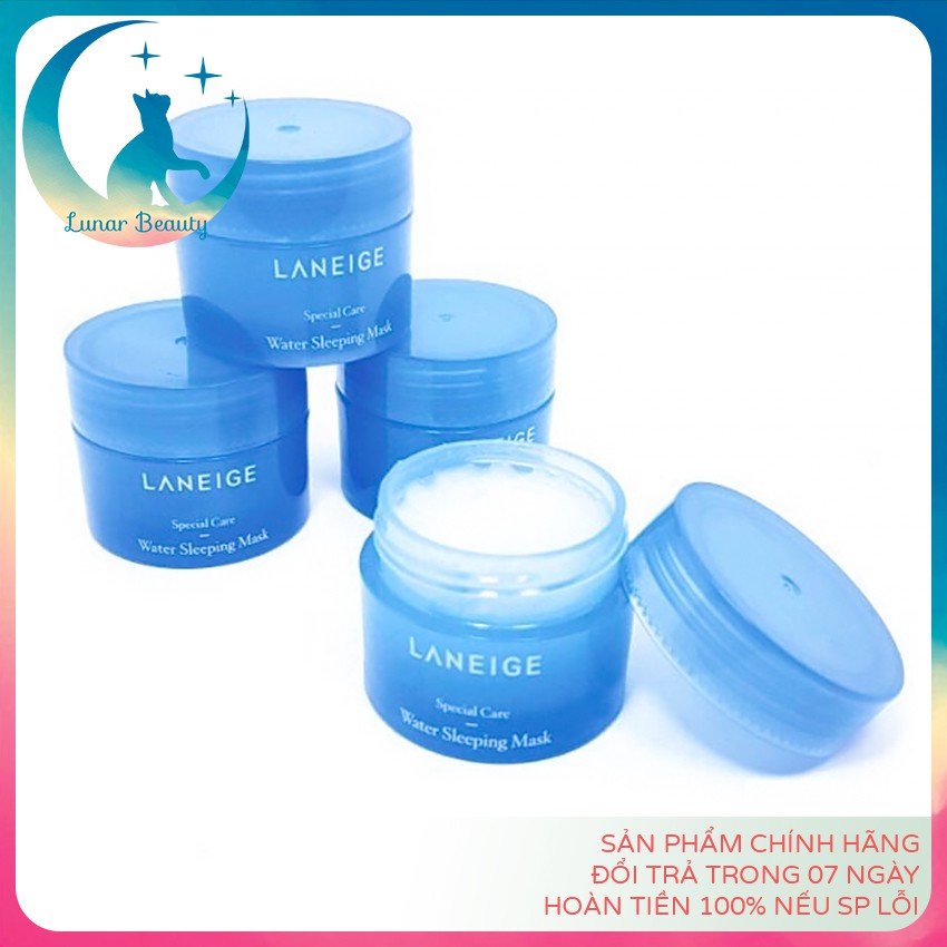 [❤️SIÊU KHUYẾN MÃI SHOPEE ❤️] Mặt Nạ Ngủ Cấp Nước Laneige Water Sleeping Mask Mini Xanh 15ml 4.8