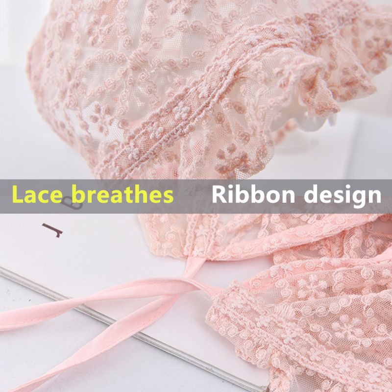 Mũ Ren Hoa Phụ Kiện Chụp Hình Cho Bé Gái