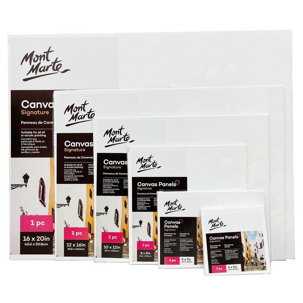 Toan vẽ ép Canvas Mont Marte