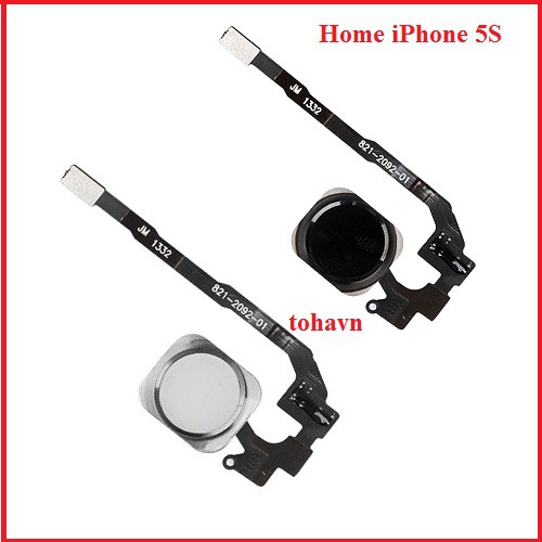 Nút home iPhone 5S , không vân tay