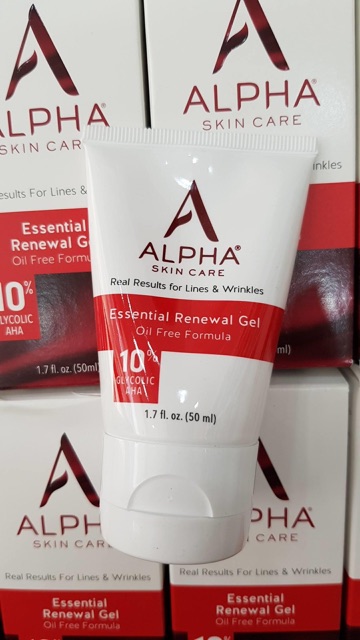 Tẩy da chết hoá học alpha Skincare aha 10%