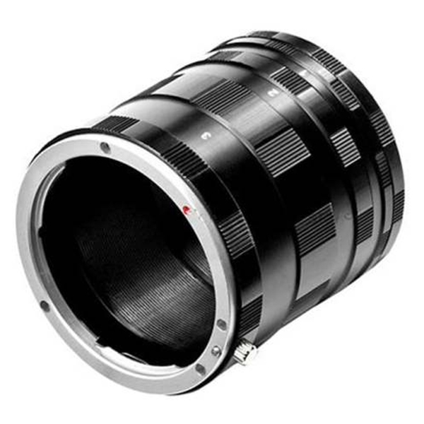 Bộ Ống Nối Tăng Độ Phóng Đại Cho Máy Nikon JYC Macro Extension Tube For Nikon (Đen) - Hàng Nhập Khẩu