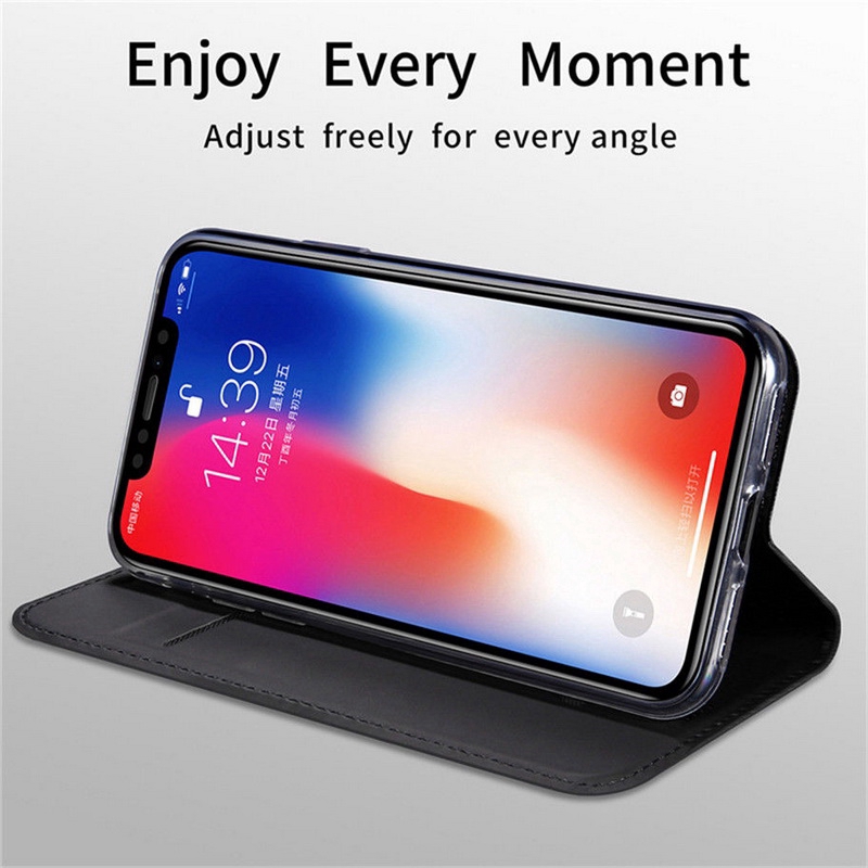 Leather Flip Cover for Samsung Galaxy A30 A30S Case Smart Auto Sleep Casing Wallet Card Holder Case